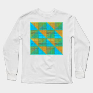 Pastel Patchwork Long Sleeve T-Shirt